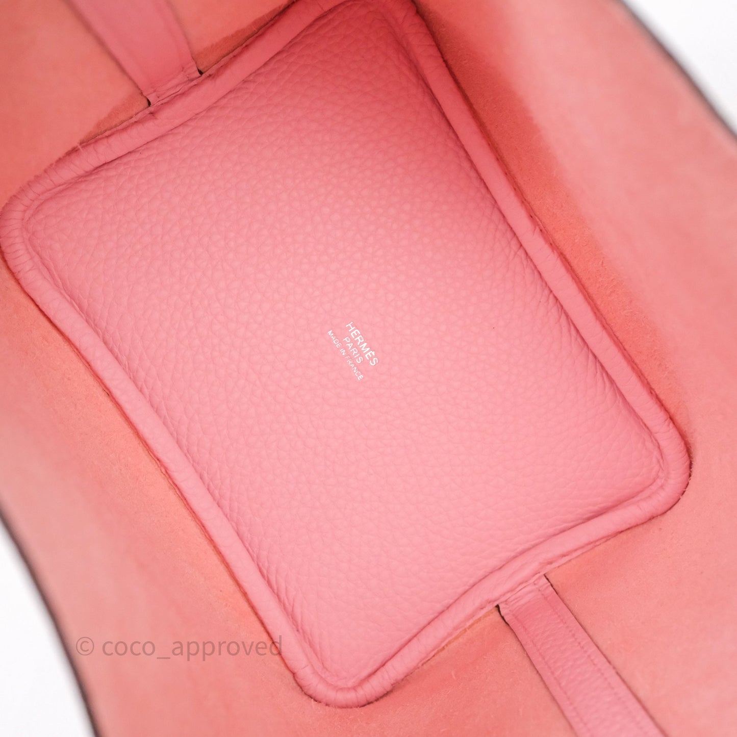 Hermès Picotin 18 Rose Sakura 3Q Clemence Palladium Hardware