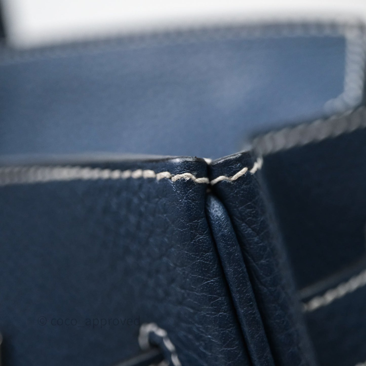 Hermès Birkin 35 Bleu de Prusse 7P Togo Palladium Hardware
