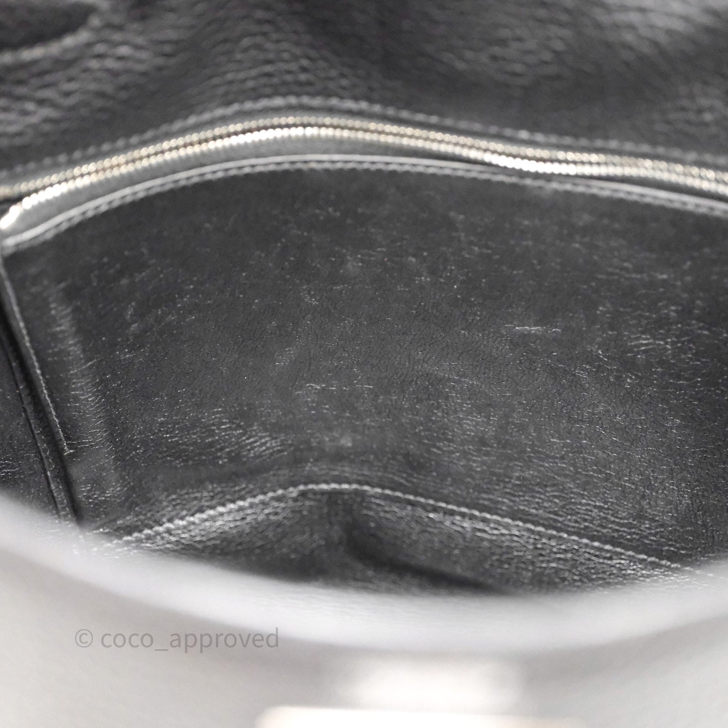 Hermès Kelly Ado Backpack GM Black Noir 89 Togo Palladium Hardware