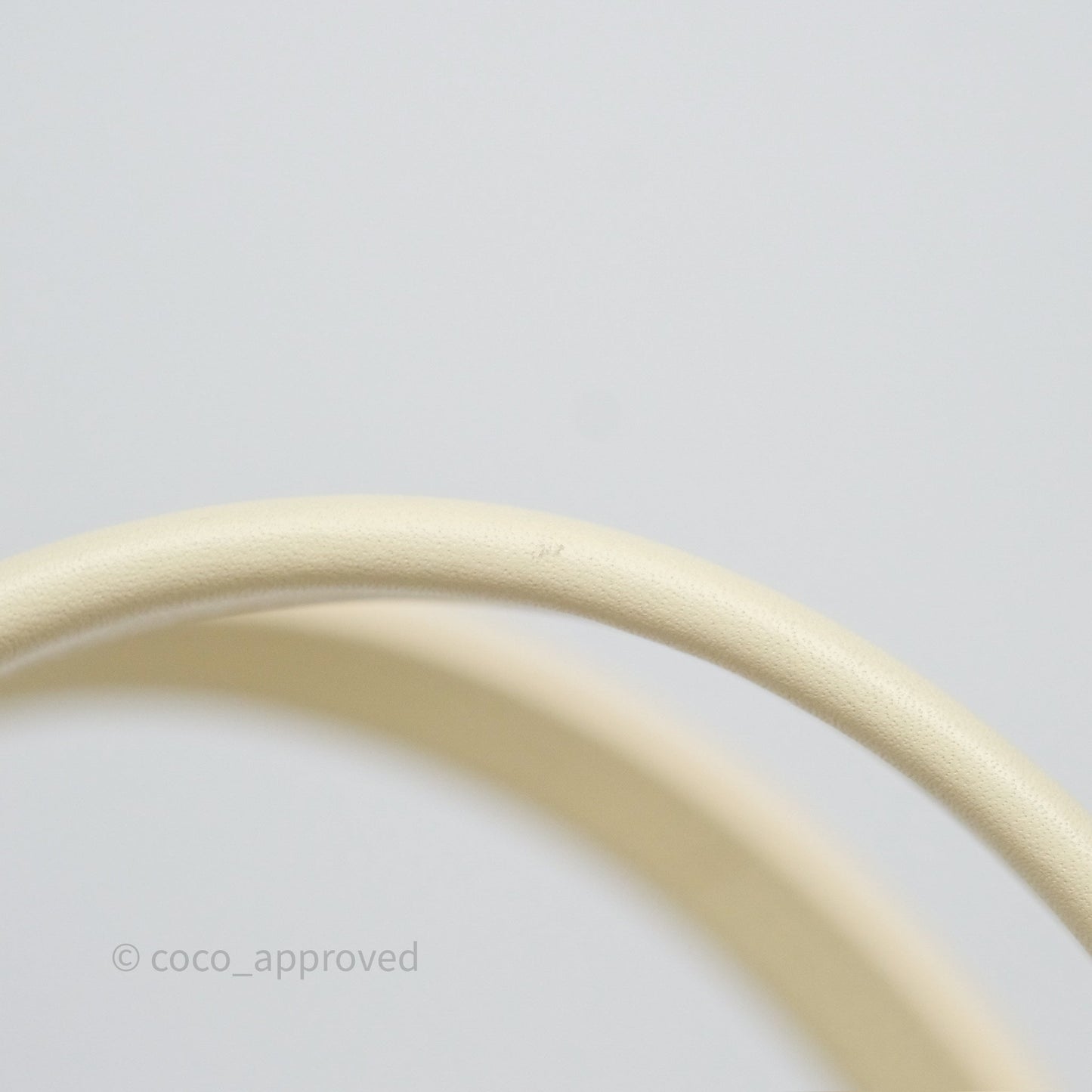 Chanel Large Deauville Ivory/Gold Canvas Gold Hardware