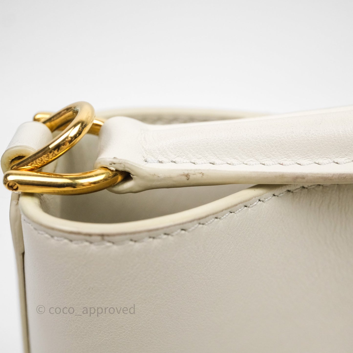 Celine Teen Bucket 16 Bag Ivory White Calfskin