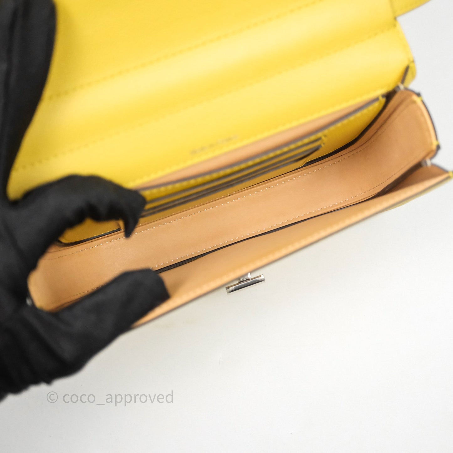 Delvaux Small Lingot Bag Pollen Alpina Calfskin Gold Hardware