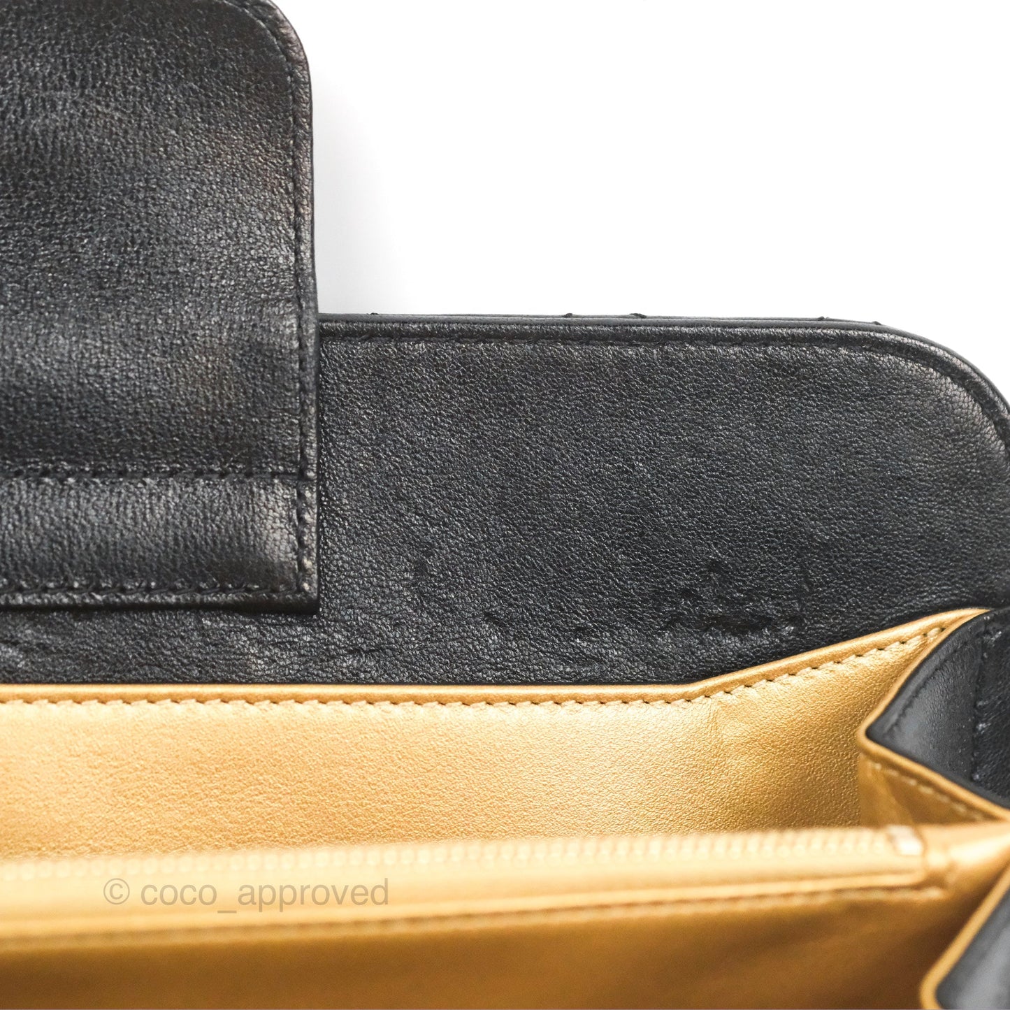 Chanel Coco Midnight Clutch Black Lambskin Gold Hardware