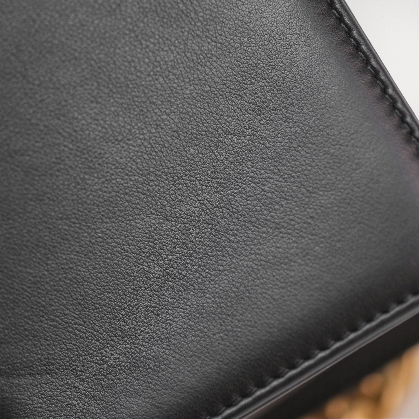 Chanel Small Boy Black Lambskin Aged Gold Hardware