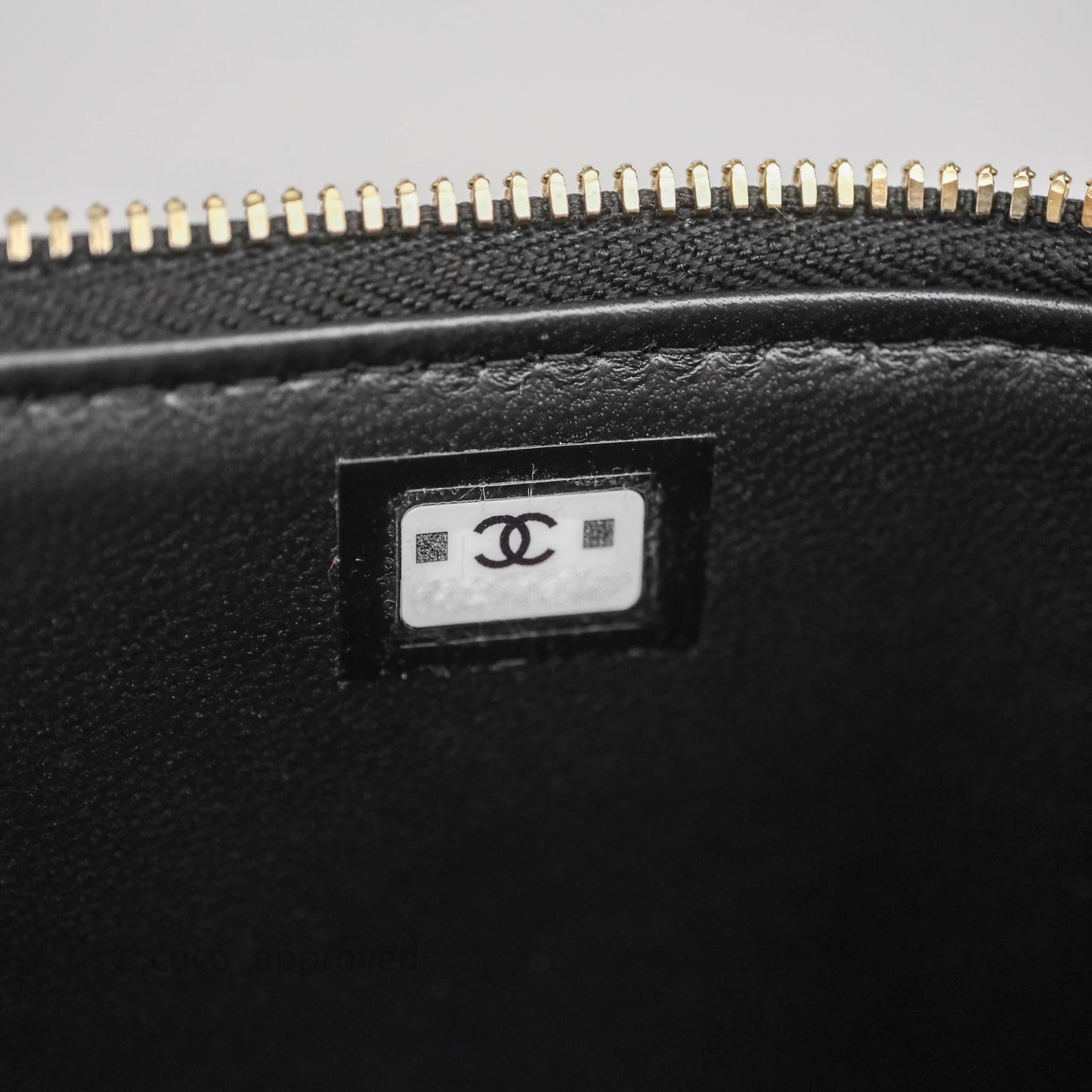 Chanel Vanity with Heart Adjustable Chain Black Caviar Aged Gold Hardware