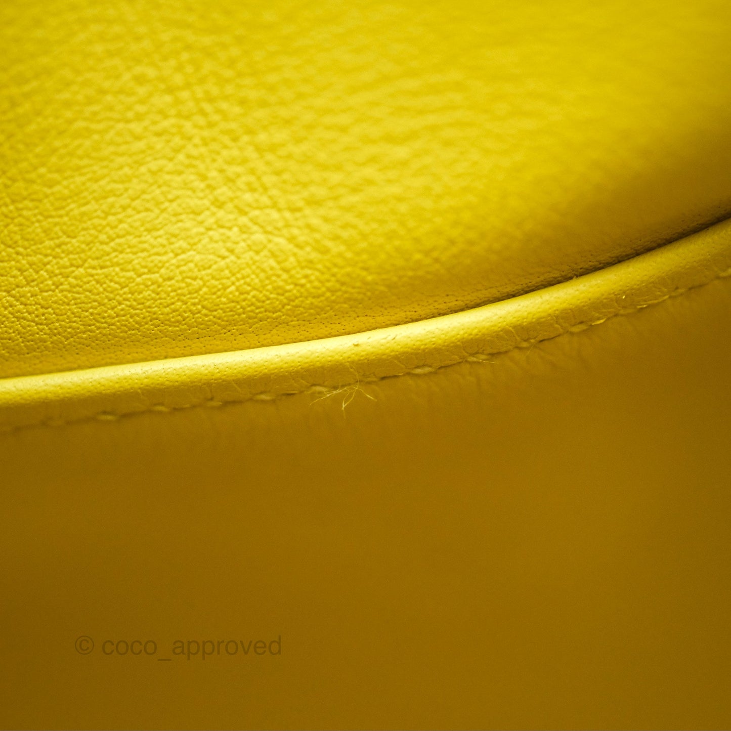 Hermès Mini Lindy 20 Nata I2/ Lime 9R Swift Palladium Hardware