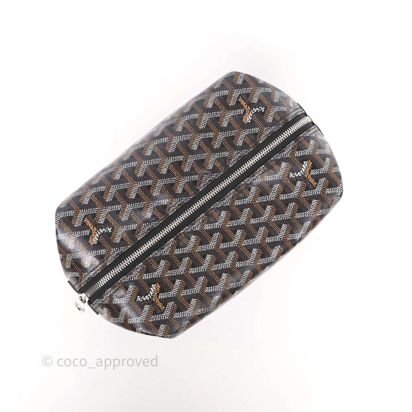 Goyard Bowling 25 Toiletry Black