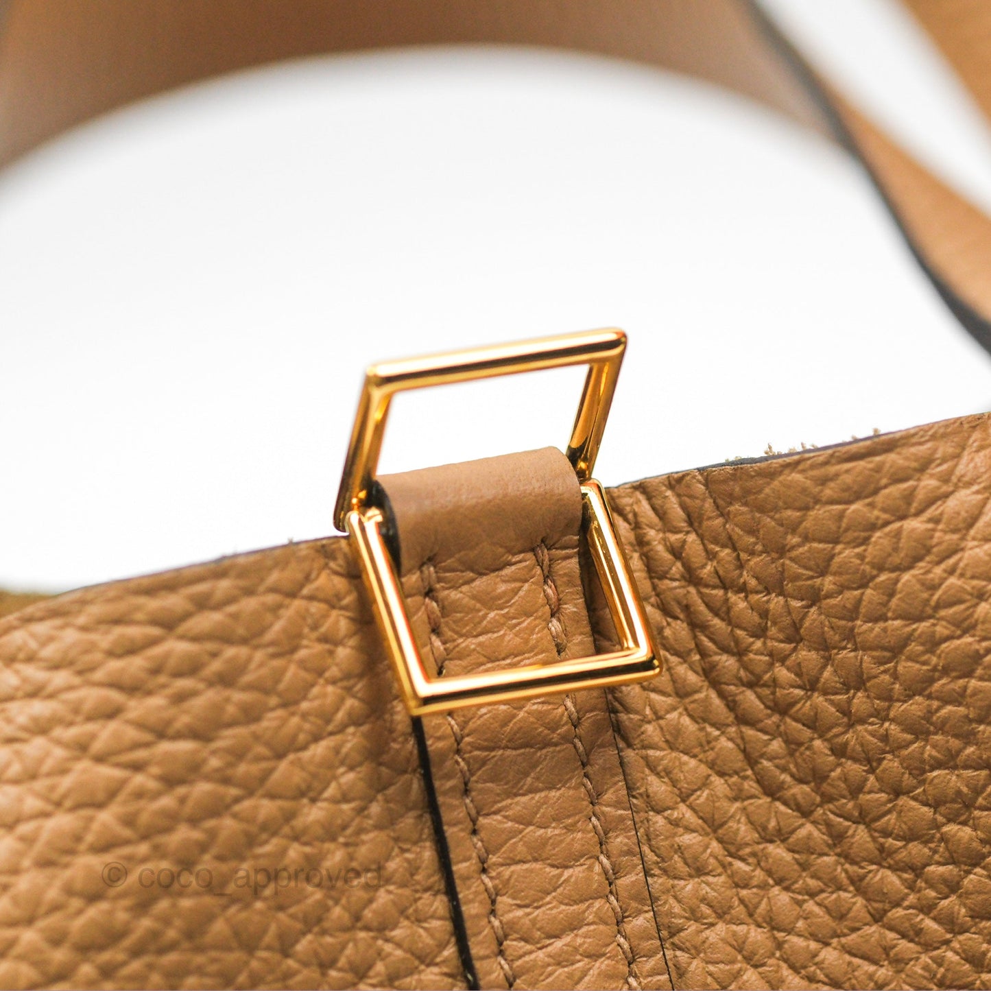 Hermès Picotin Lock 18 Chai 0M Taurillon Clemence Gold Hardware