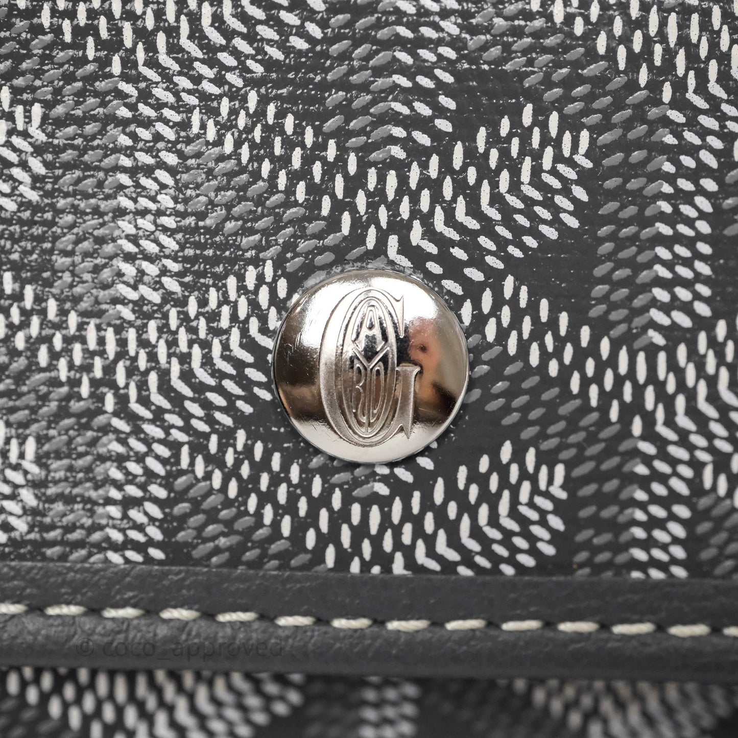 Goyard Bohème Hobo Bag Grey Goyardine Canvas