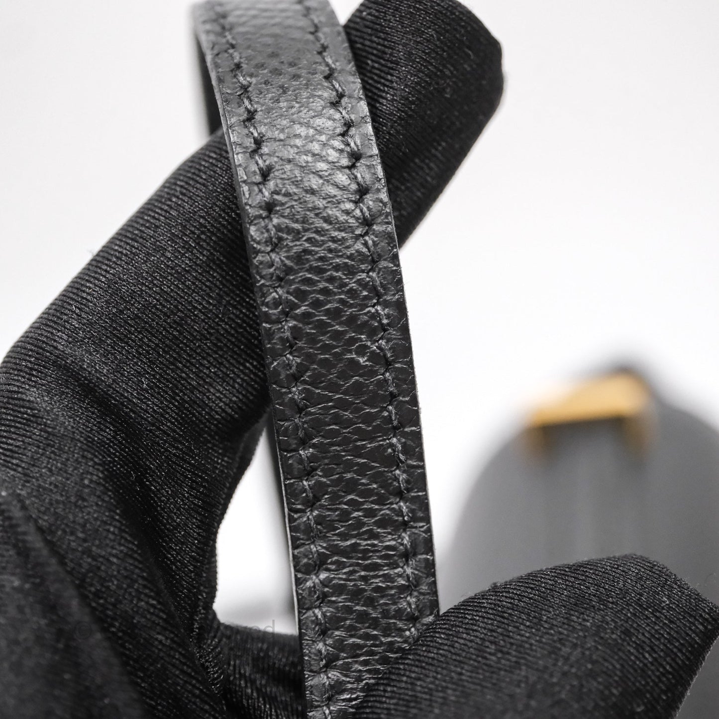 Hermès Constance Mini 18cm Black Epsom Gold Hardware