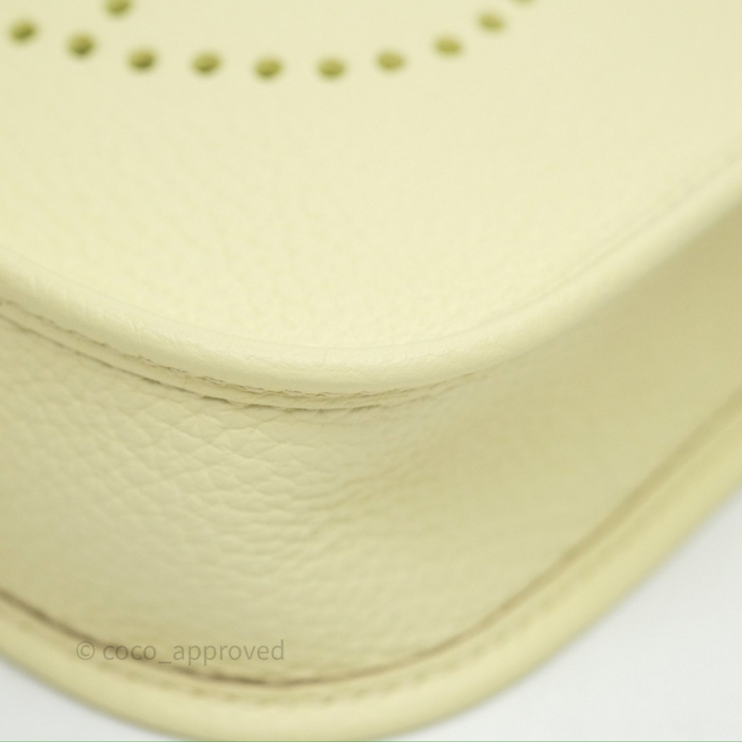 Hermès Mini Evelyne 16 Jaune Milton I8 Clemence Palladium Hardware