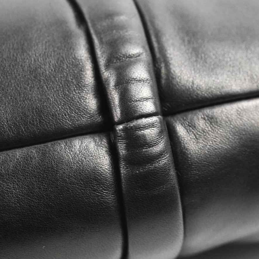 Chanel Puffy Clutch Black