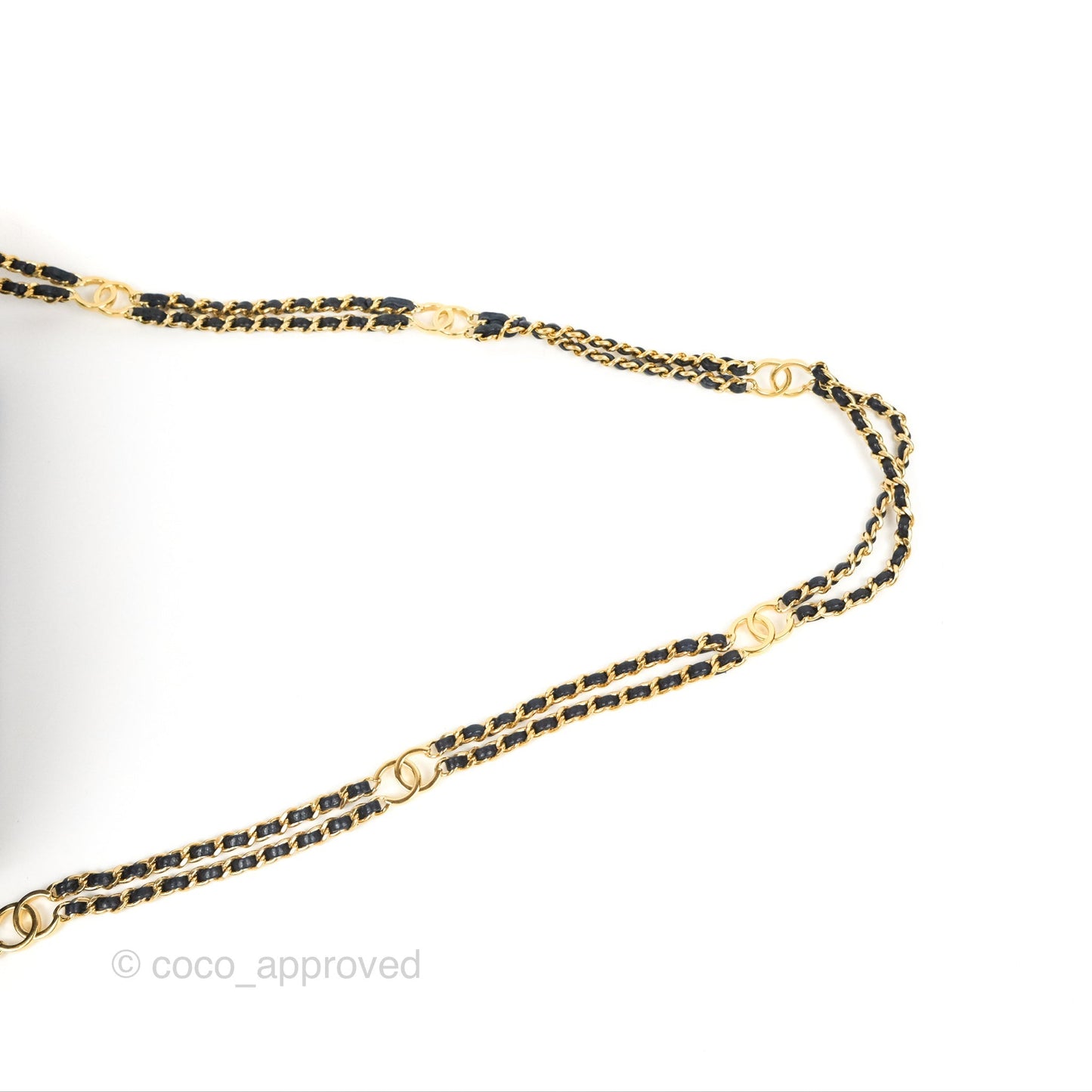 Chanel Quilted CC You Flap Navy Blue Caviar Gold Hardware 23C