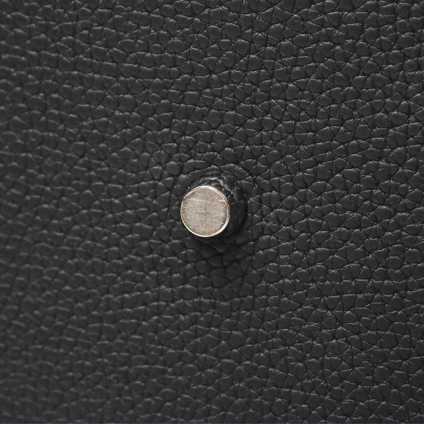 Hermès Lindy 30 Black Clemence Palladium Hardware