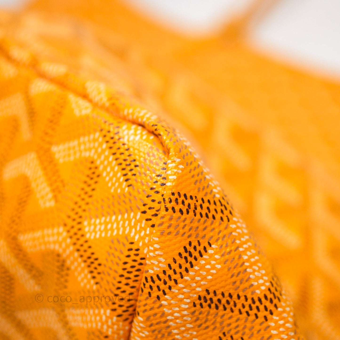 Goyard St. Louis GM Yellow Goyardine Canvas