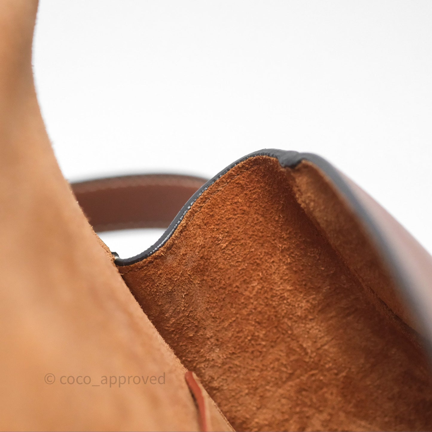 Celine Folco Cuir Triomphe in Smooth Calfskin Tan