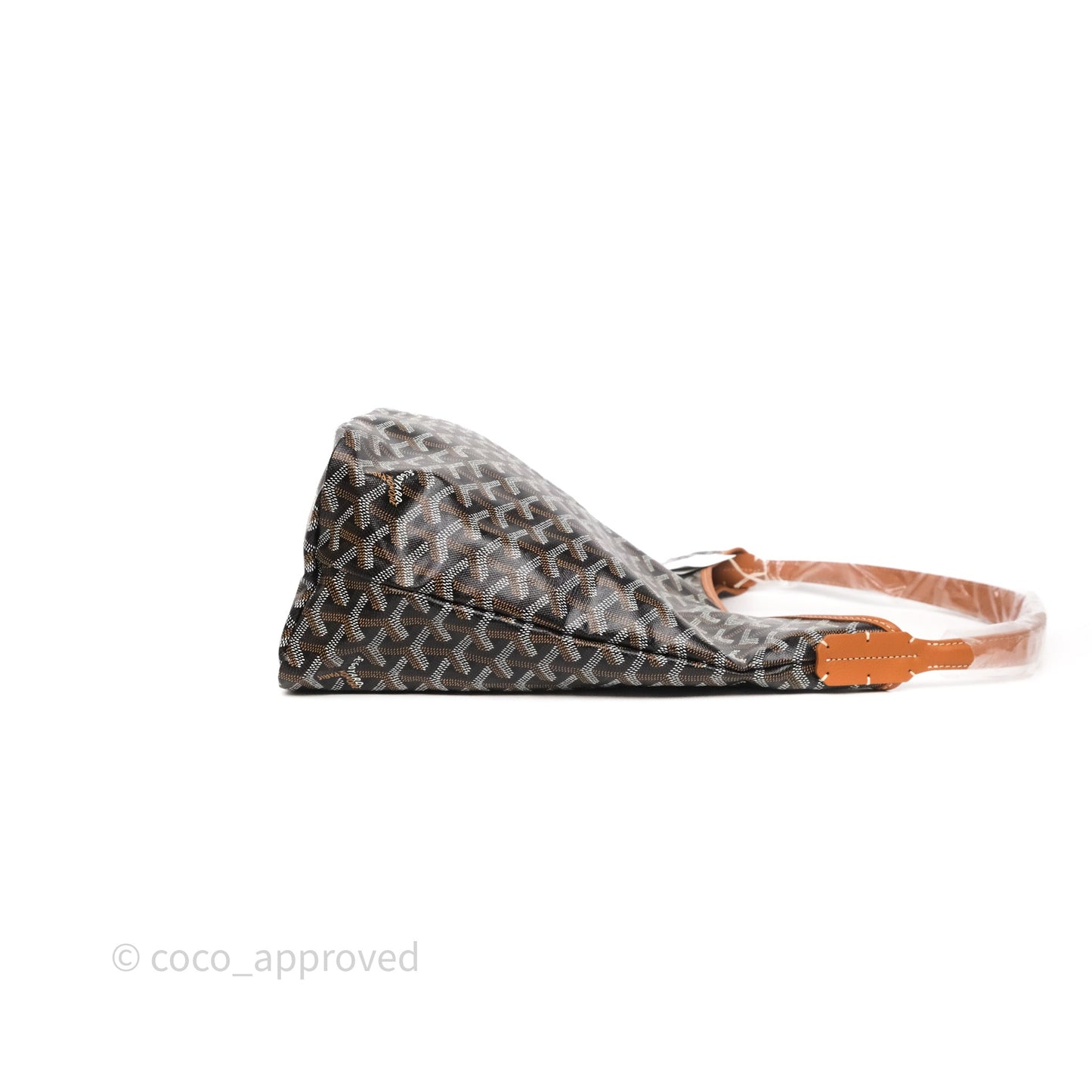 Goyard Bohème Hobo Bag Black & Tan