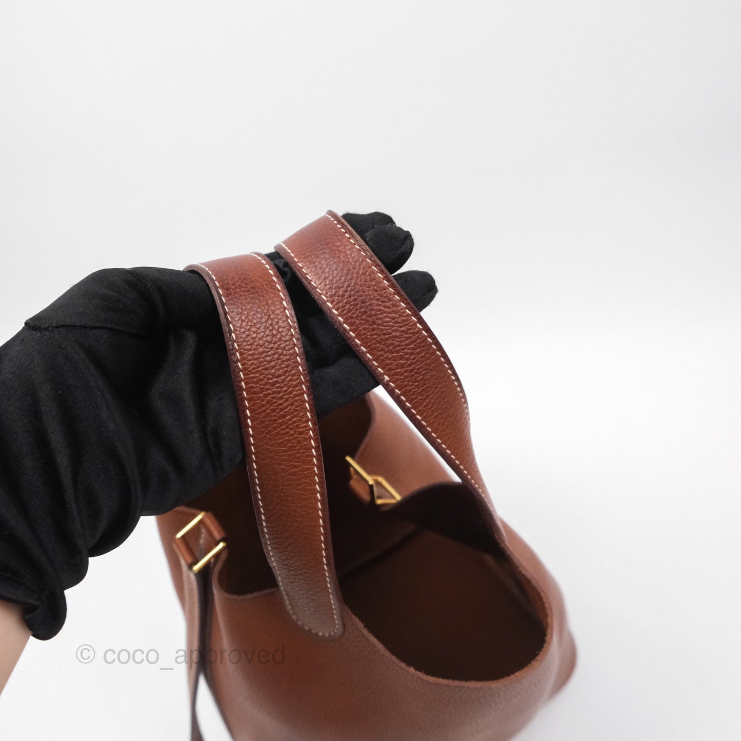 Hermès Picotin Lock 18 Fauve 34 Barenia Gold Hardware