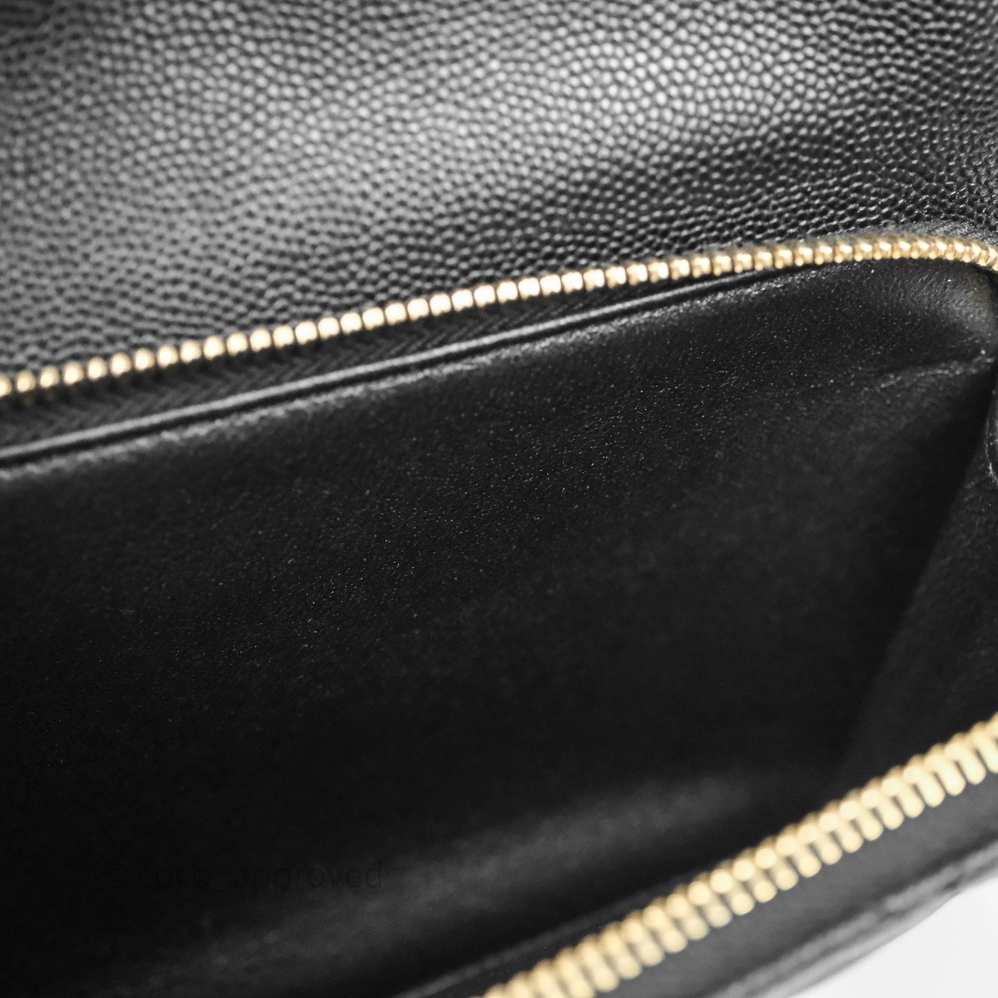 Chanel Quilted Business Affinity Backpack Black Caviar Gold Hardware