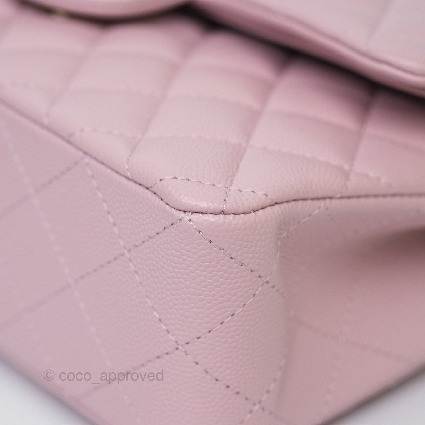 Chanel Small S/M Classic Flap Light Pink Caviar Gold Hardware