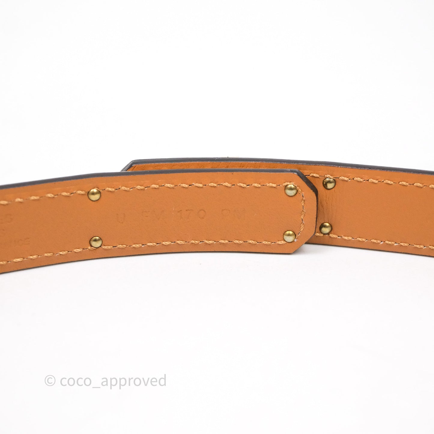 Hermès Kelly Buckle Belt Etoupe Epsom Gold Hardware