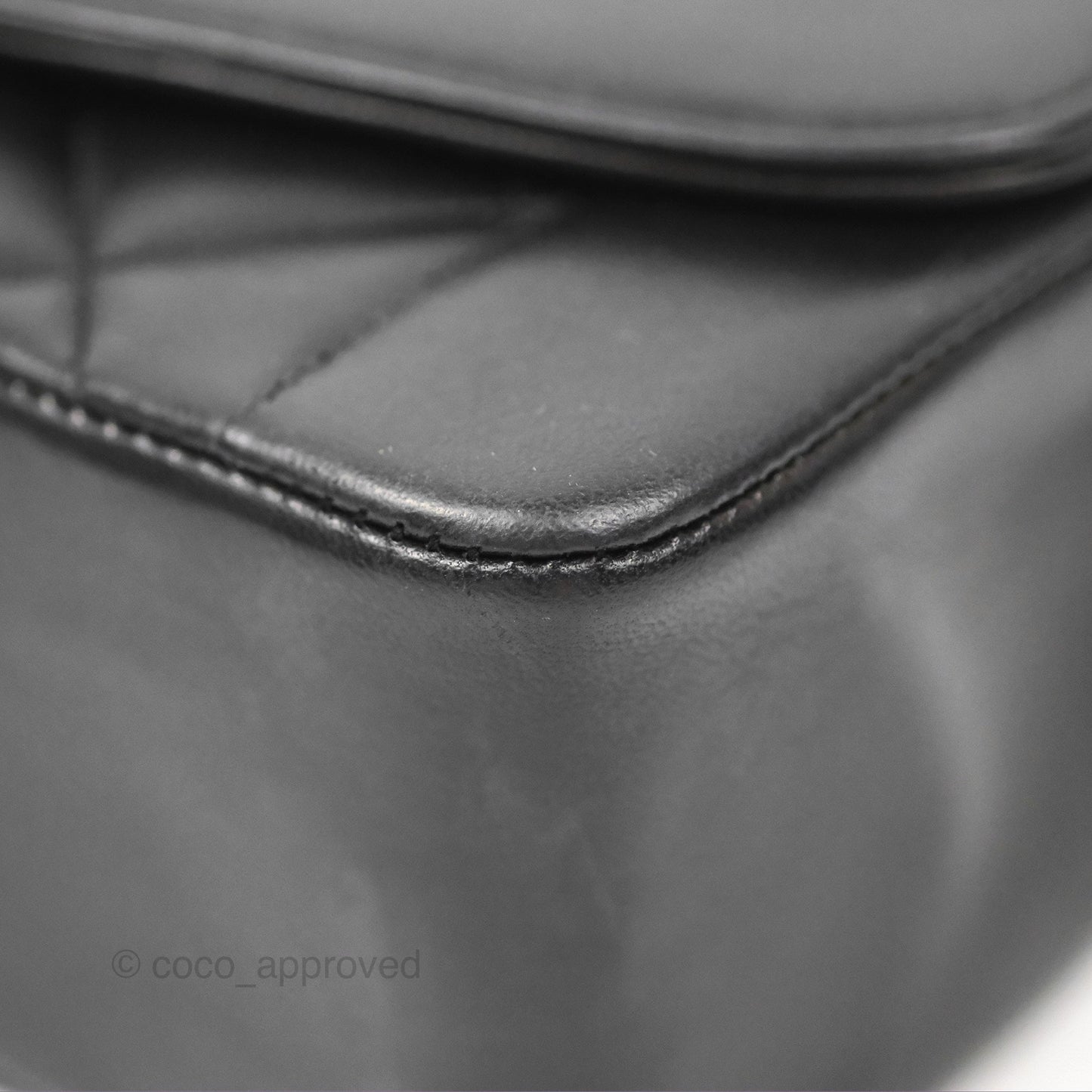 Chanel Vintage Small Quilted Classic Diana Flap Bag Black Lambskin 24K Gold Hardware