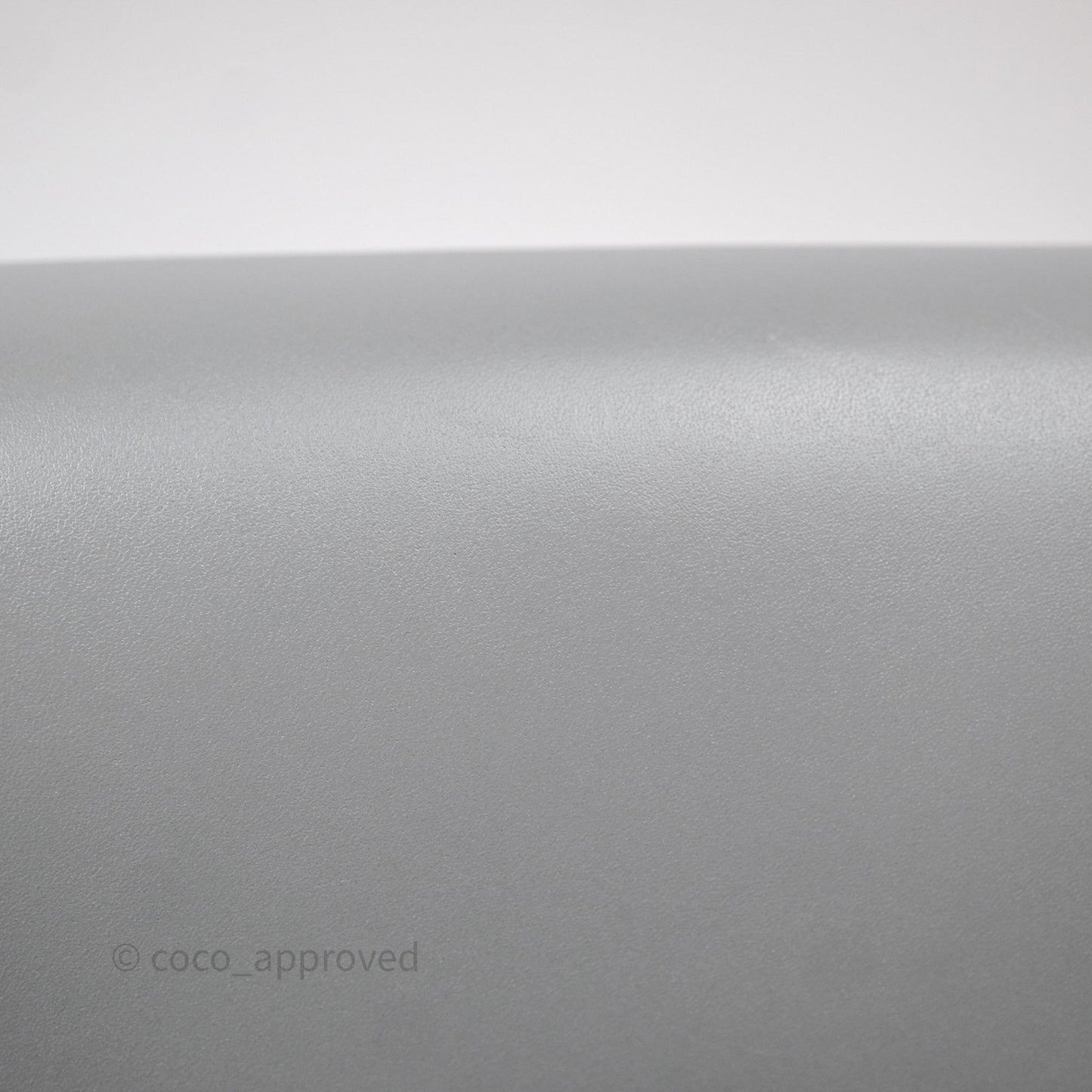 Christian Dior Medium Bobby Flap Grey Box Calfskin