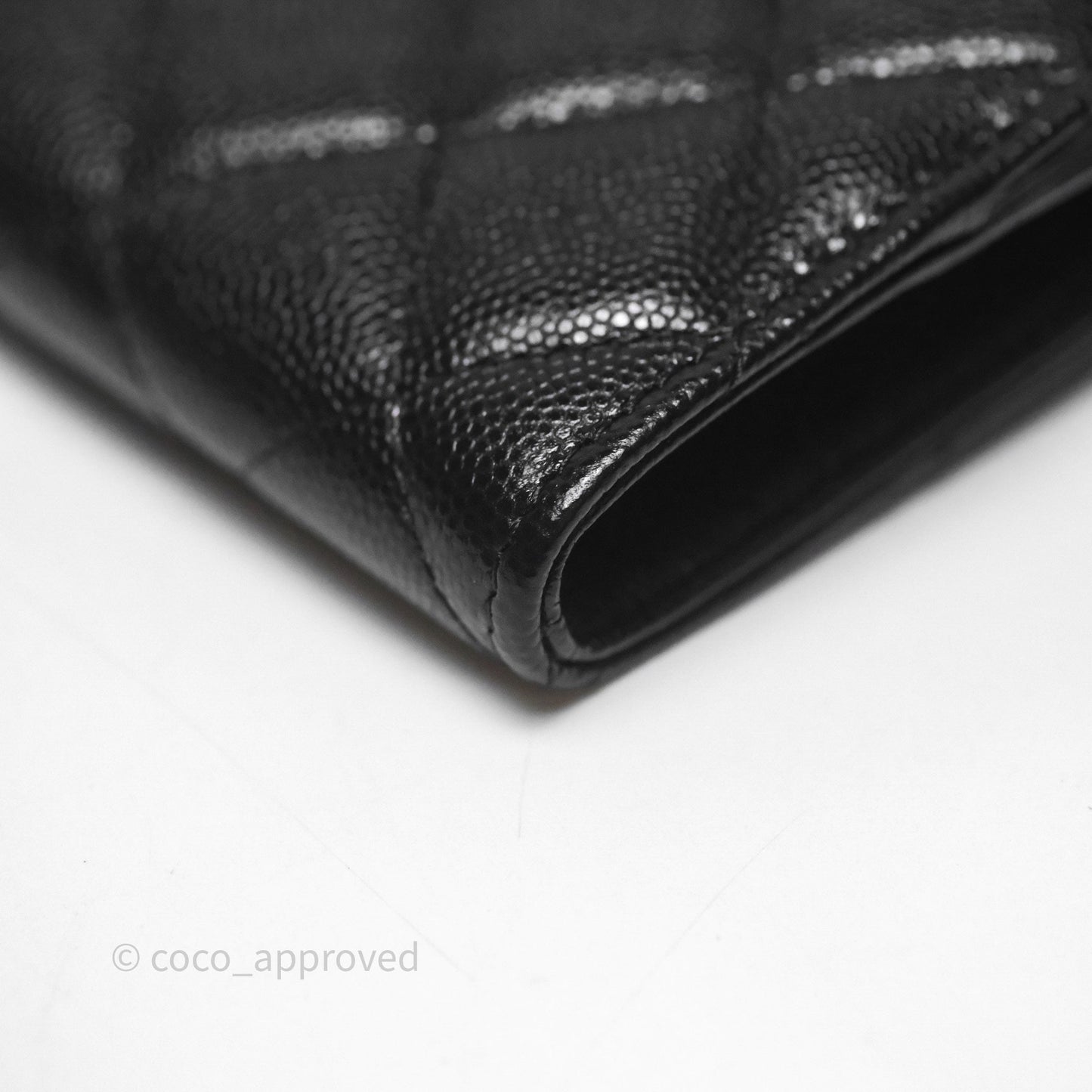 Chanel Incognito Phone Holder So Black Caviar Black Hardware