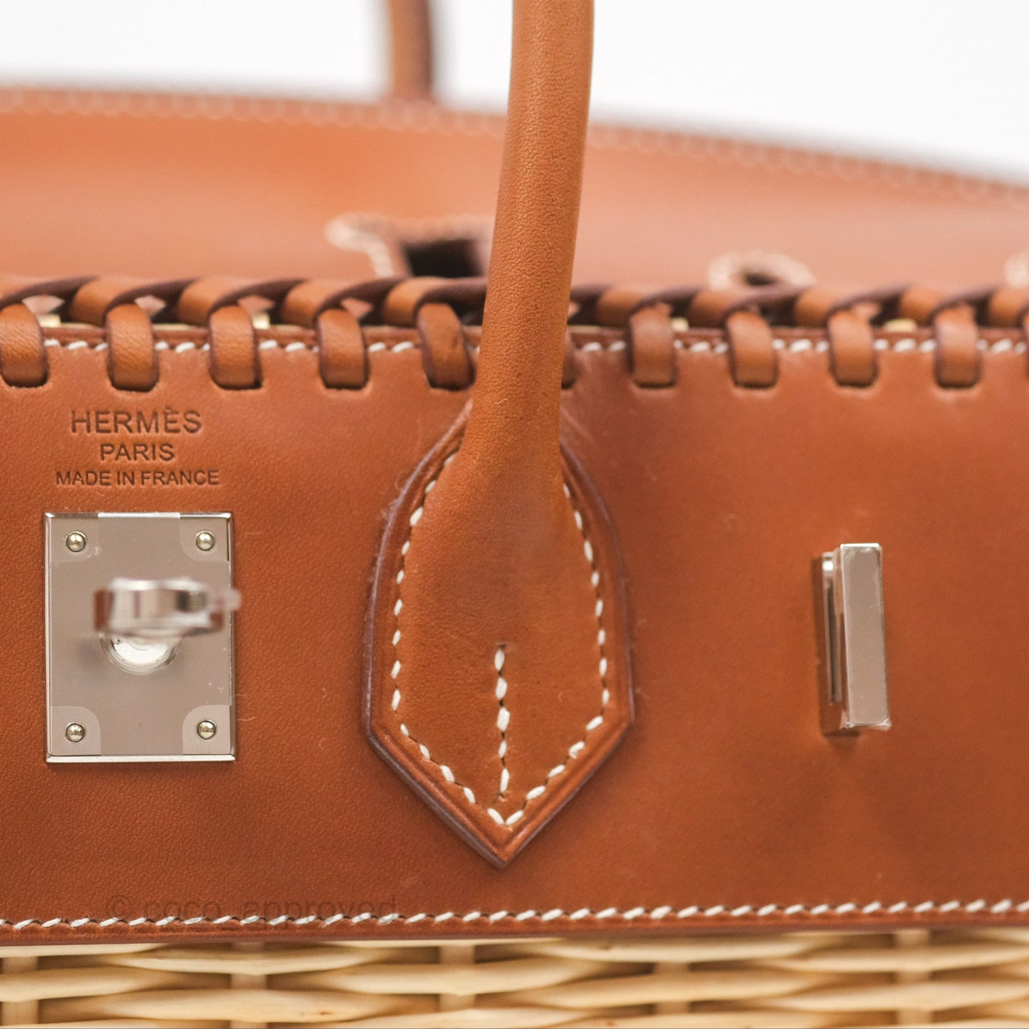 Hermès Birkin Picnic 25 Osier/ Barenia Naturel 27/ Fauve 34 Palladium Hardware