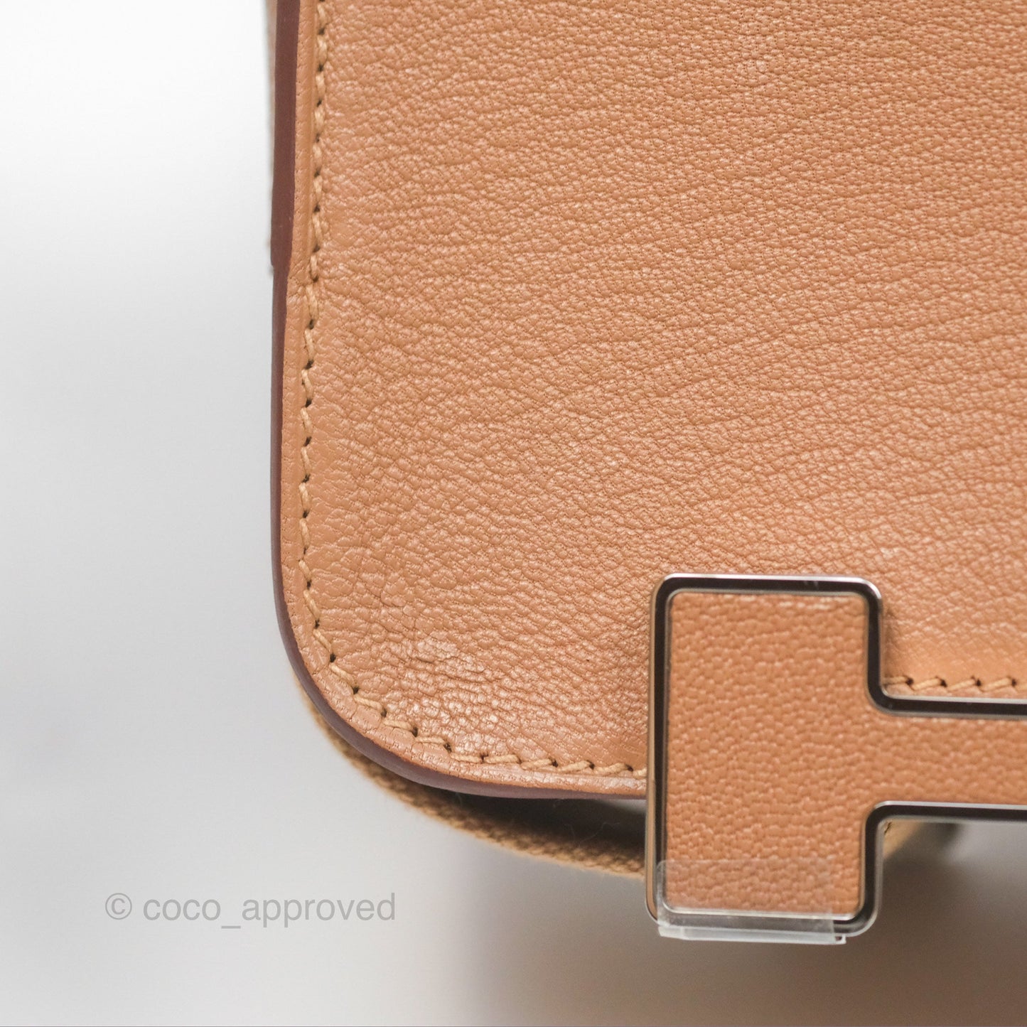 Hermès Geta Bag Chai 0M Quebracho 2J Palladium Hardware
