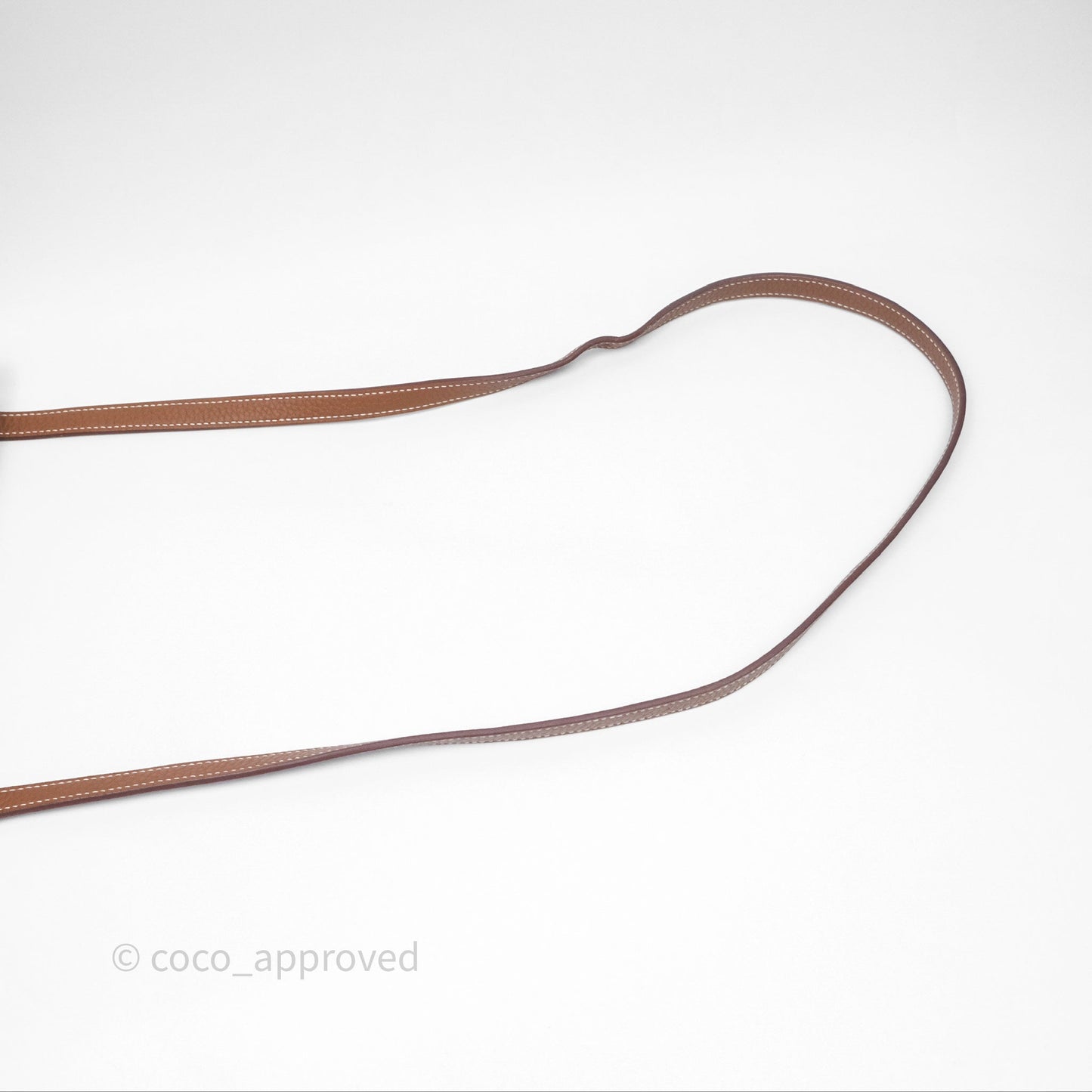 Hermès Halzan 25 Gold Clemence Gold Hardware