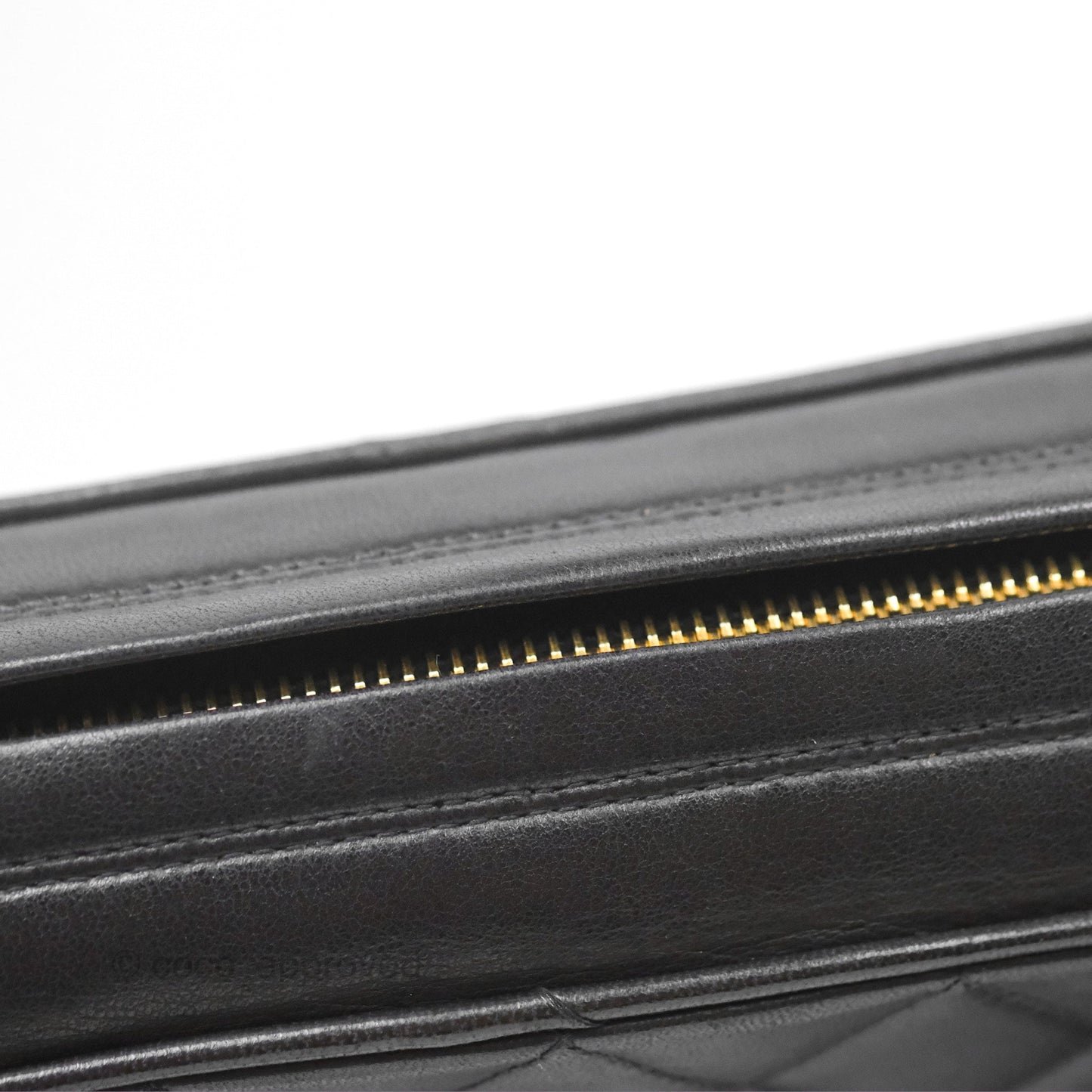 Chanel Vintage Camera Bag Black Lambskin 24K Gold Hardware