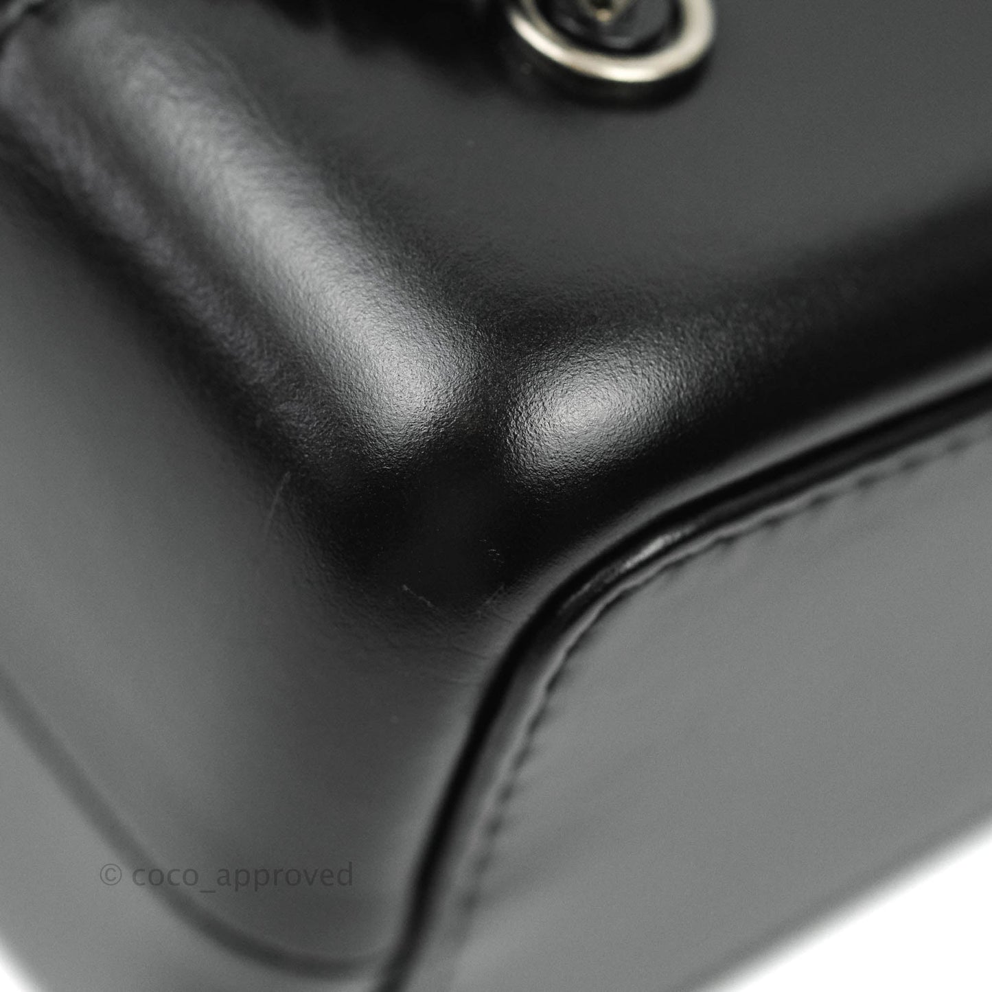 Chanel Small Gabrielle Backpack Black Aged Calfskin