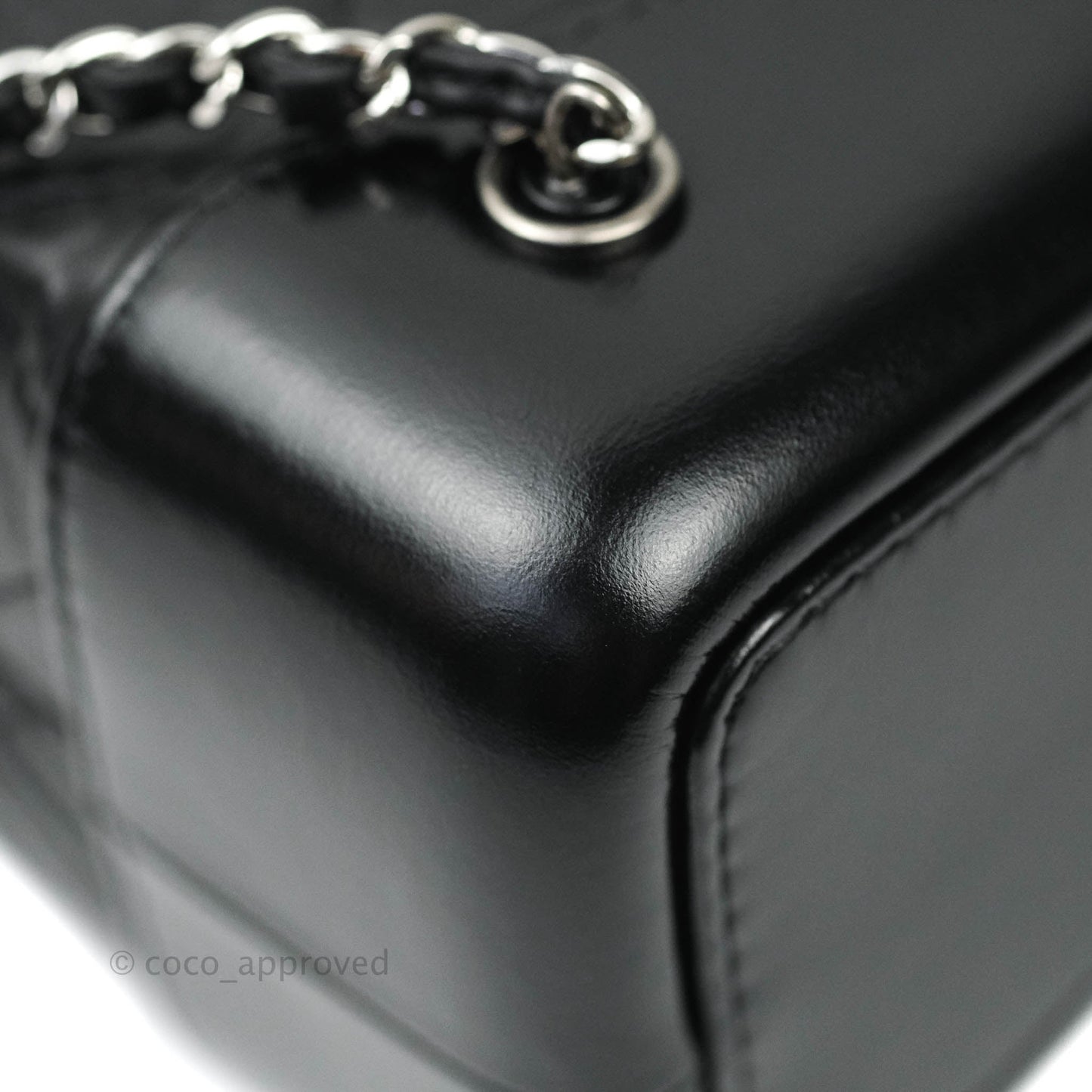Chanel Small Gabrielle Backpack Black Aged Calfskin