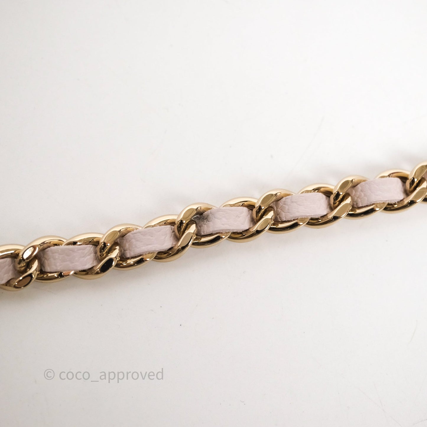 Chanel Top Handle Long Vanity with Chain Lilac Caviar Gold Hardware