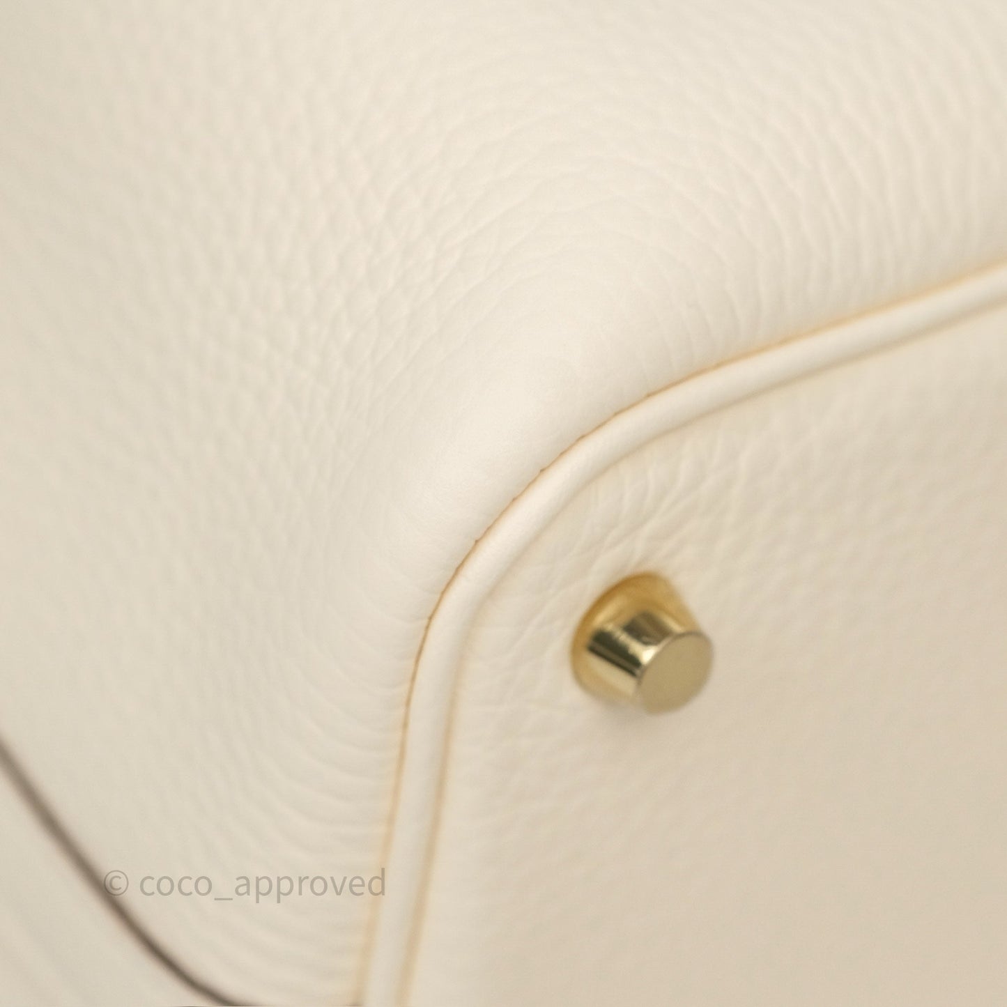 Hermès Picotin Lock 18 Nata I2 Clemence Gold Hardware