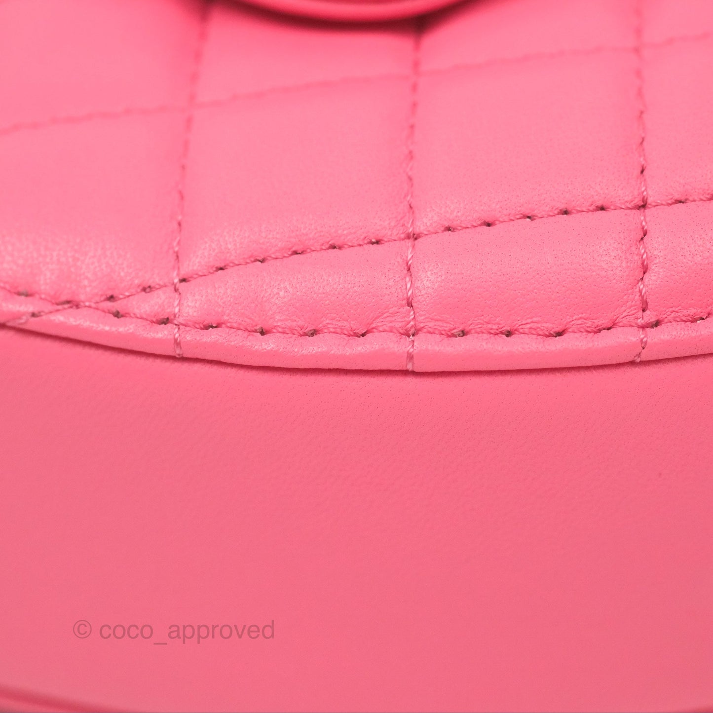 Chanel Large Heart Bag Pink Lambskin Gold Hardware 22S