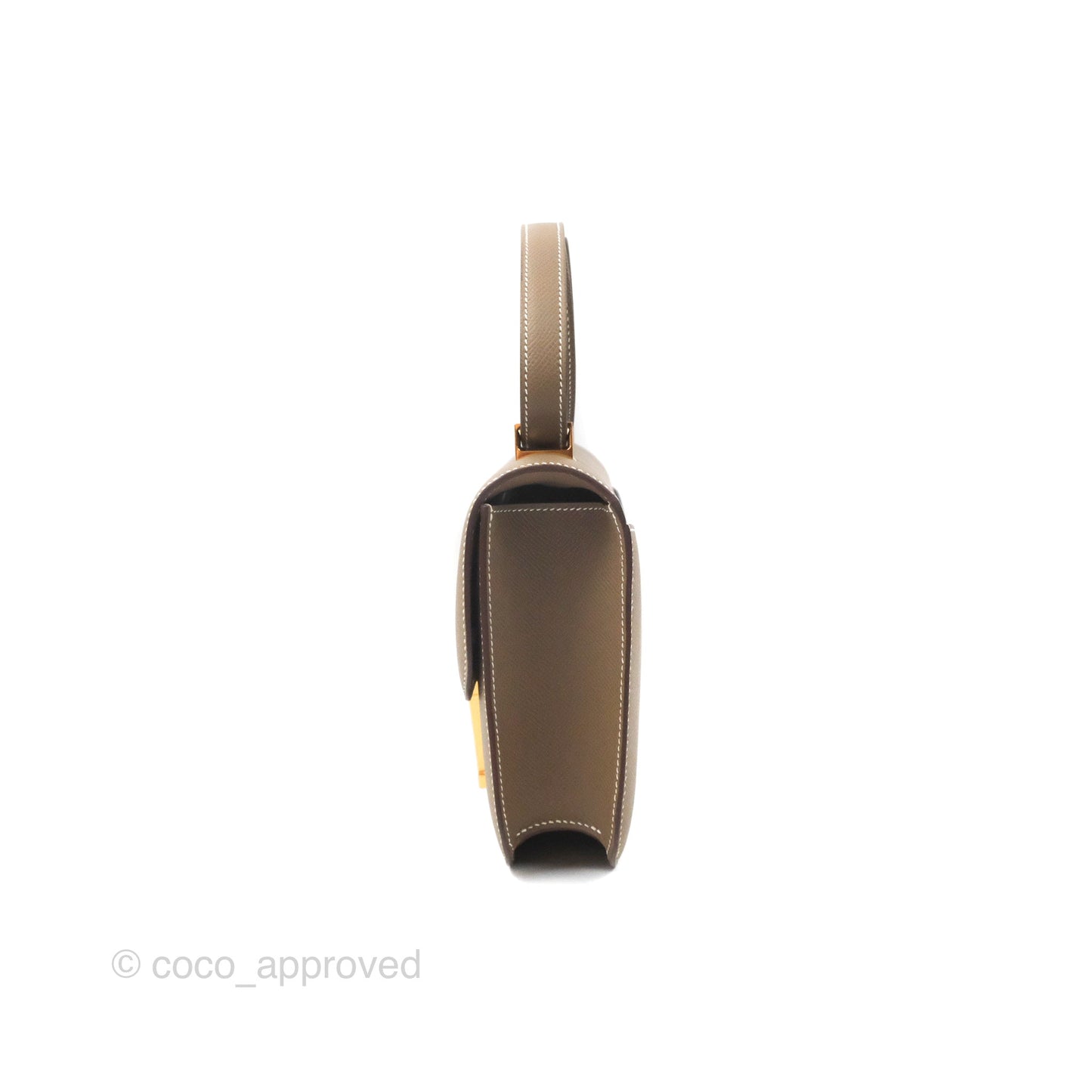 Hermès Constance 24 with Mirror Etoupe Epsom Gold Hardware
