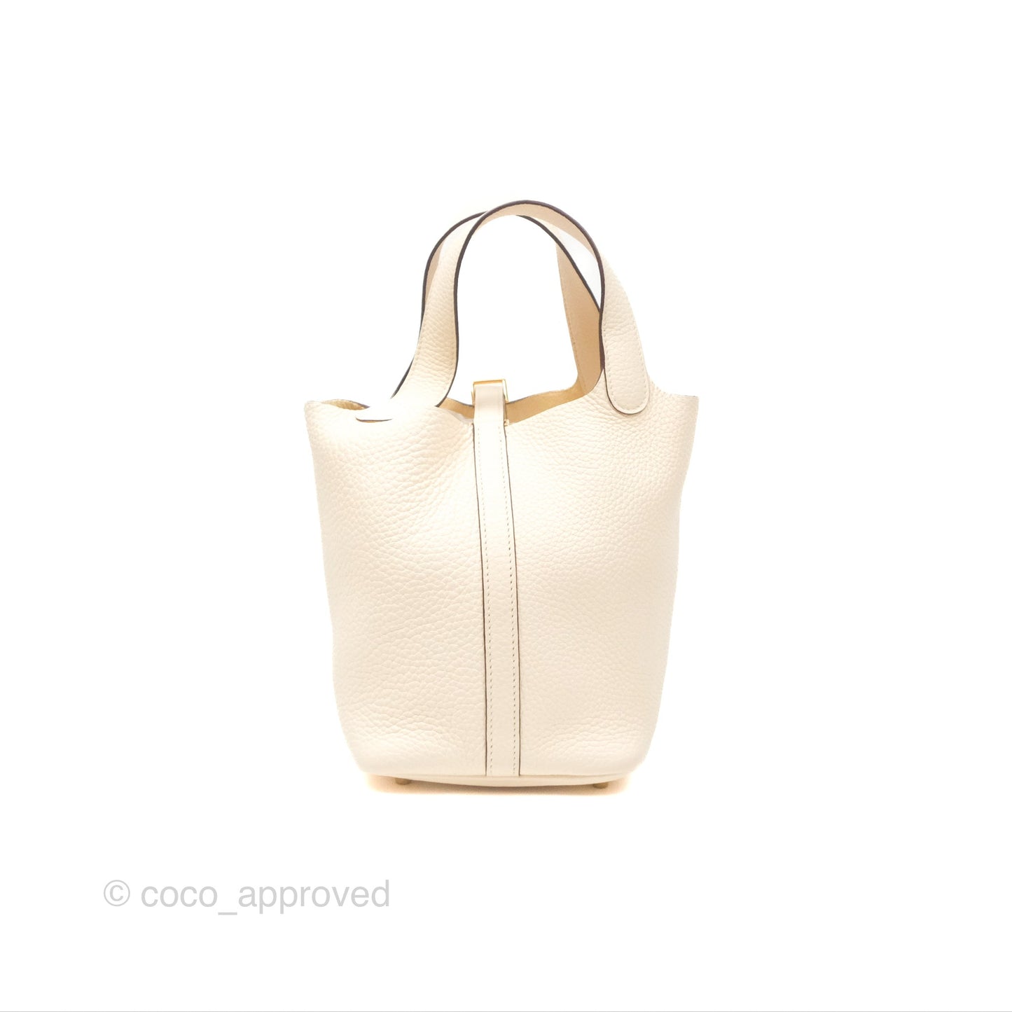 Hermès Picotin Lock 18 Nata I2 Taurillon Clemence Gold Hardware
