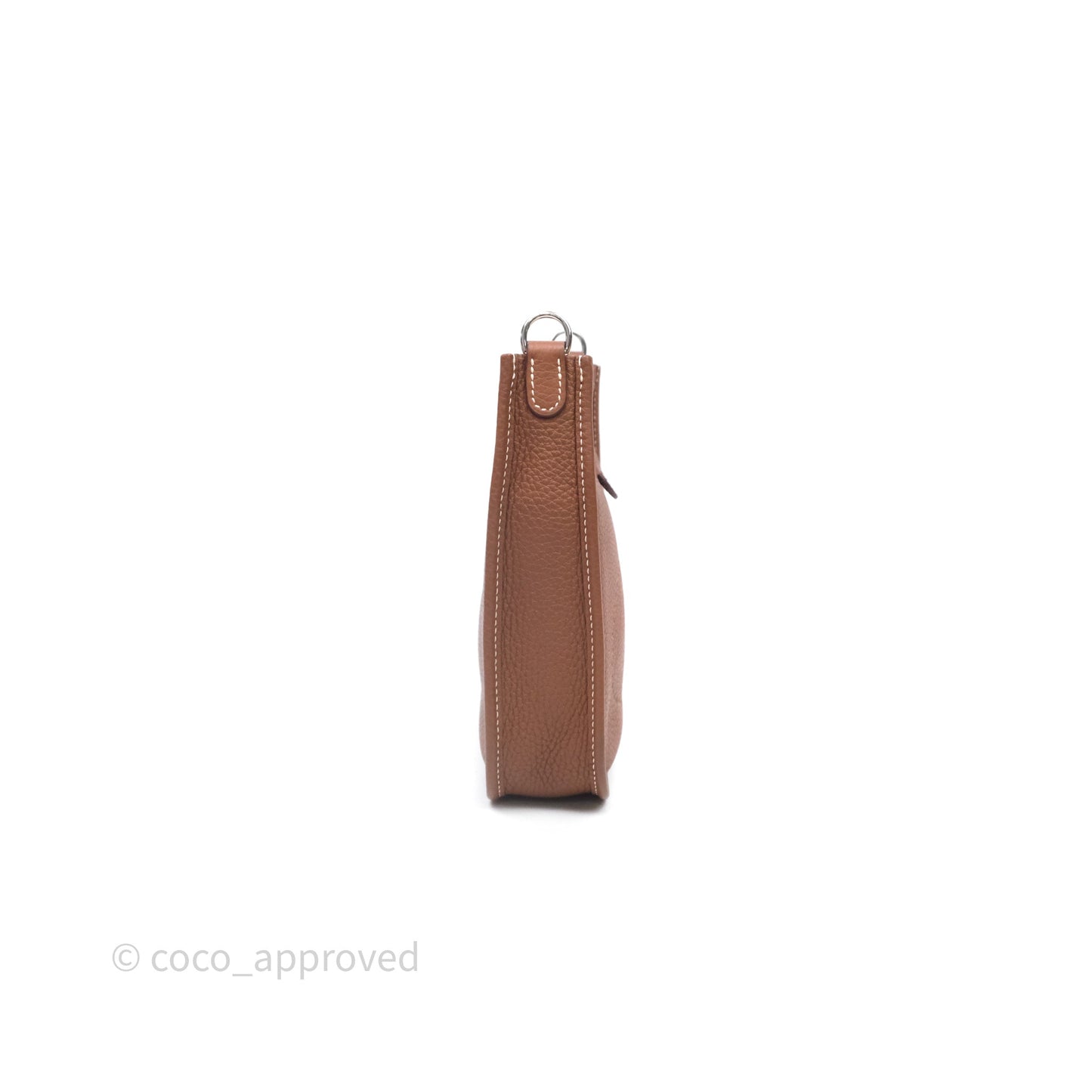 Hermès Mini Evelyne 16 Amazone Gold 37 Clemence Palladium Hardware
