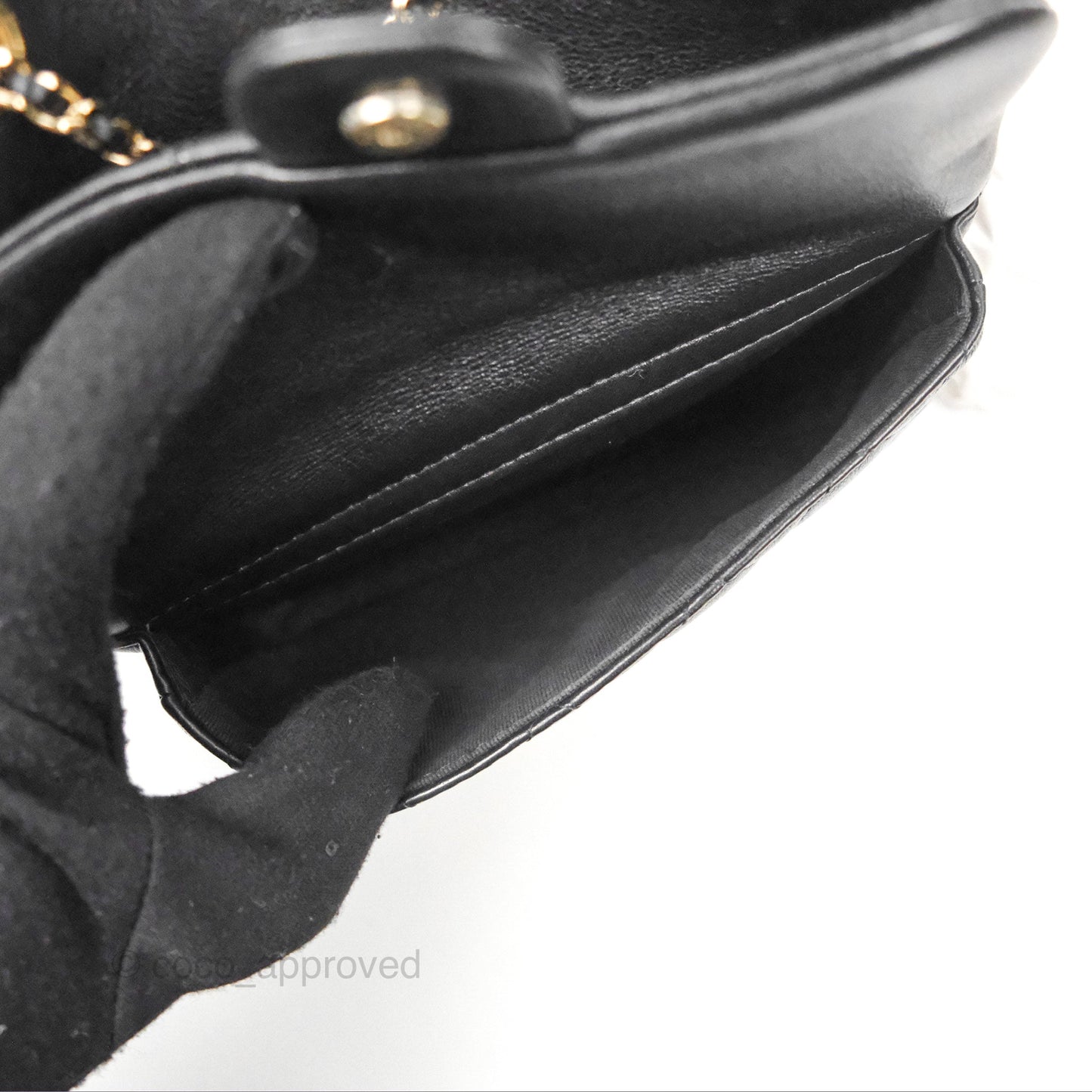 Chanel Quilted Large Duma Drawstring Backpack Black Lambskin