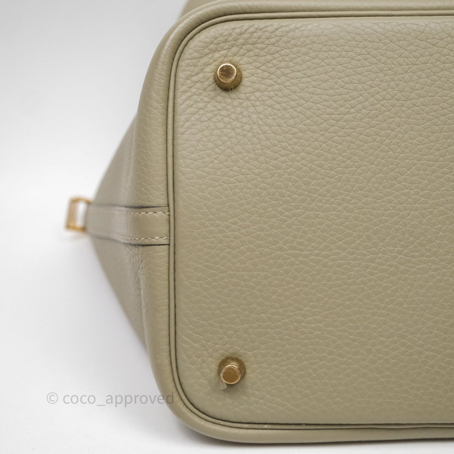 Hermès Picotin 22 Lock Sauge Gold Hardware