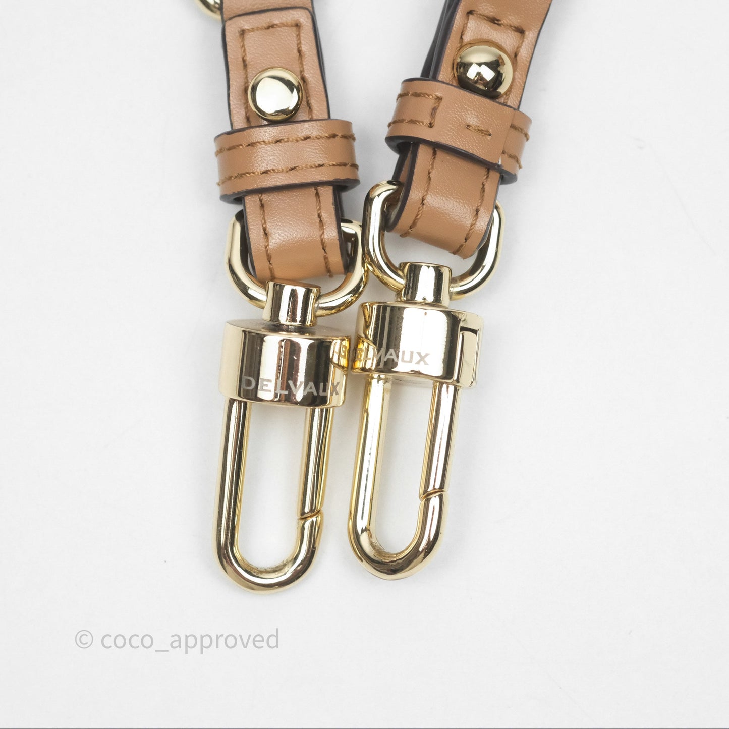Delvaux Mini Brillant Bag Vison Grained Calfskin Gold Hardware with Twilly