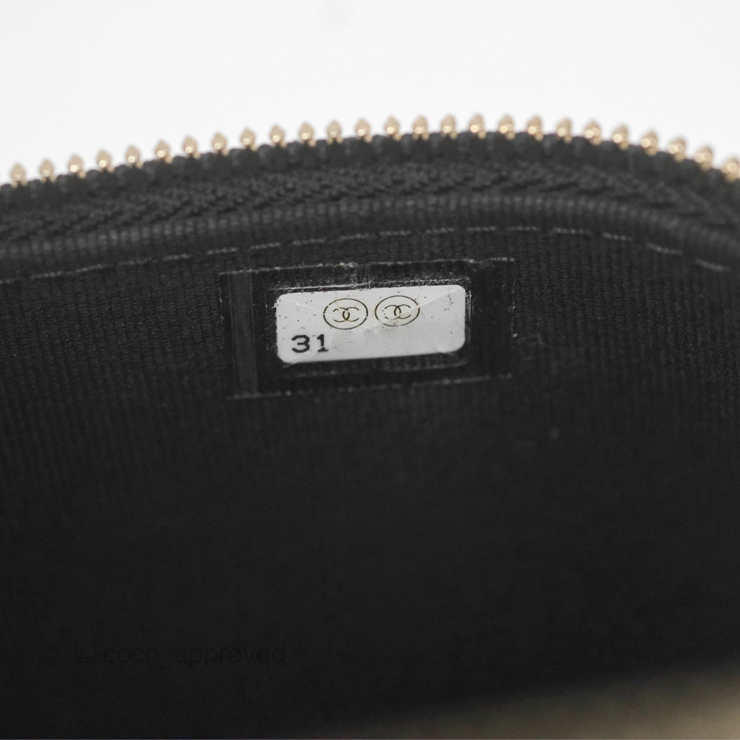 Chanel Mini Top Handle Vanity With Chain Black Lambskin Gold Hardware