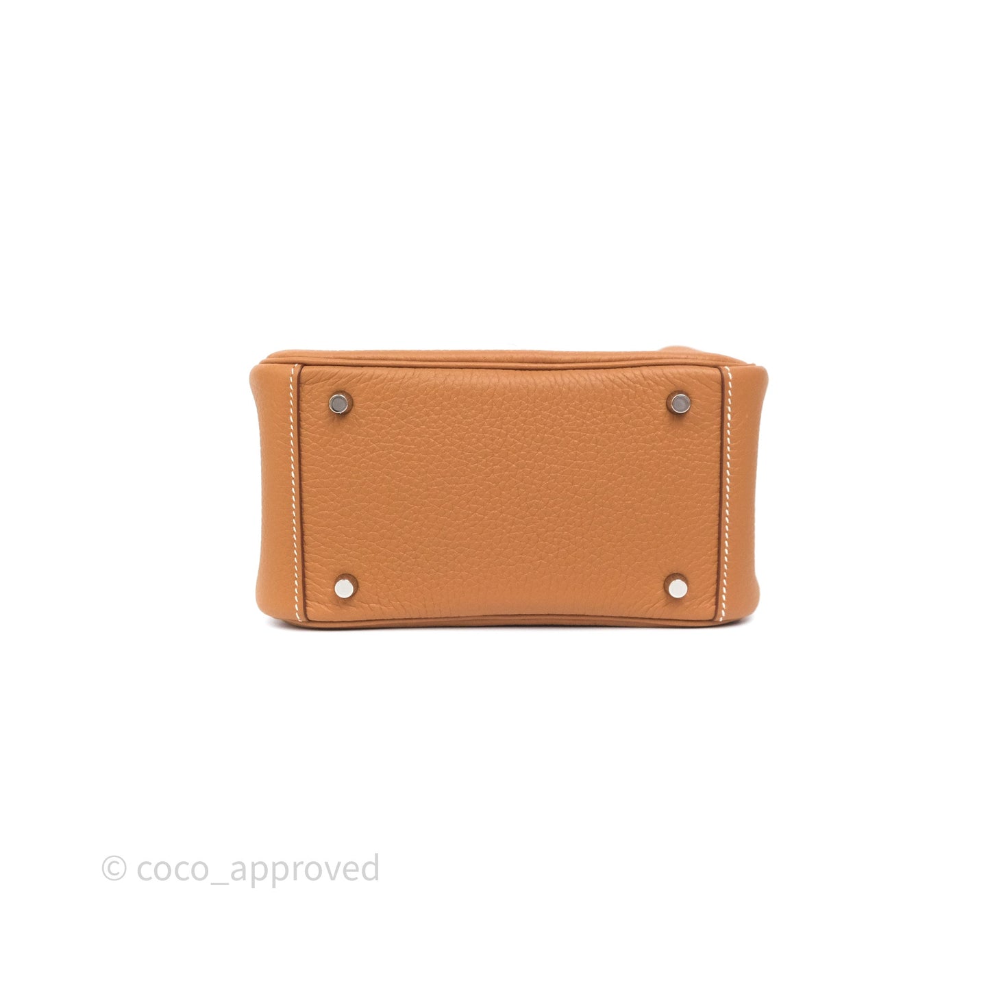 Hermès Mini Lindy II 20 Gold 37 Clemence Gold Hardware