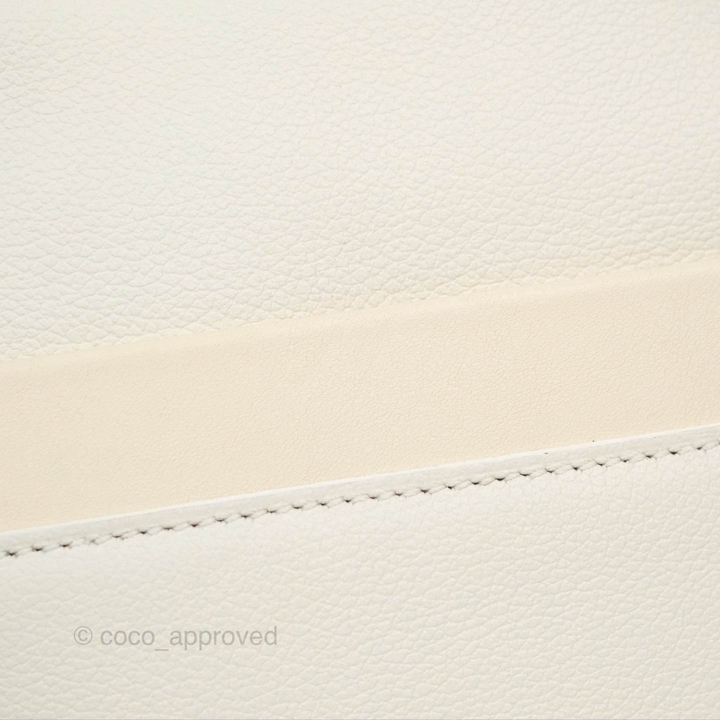 Hermès 24/24 21 Mini Blanc/Nata Evercolour/Swift Gold Hardware