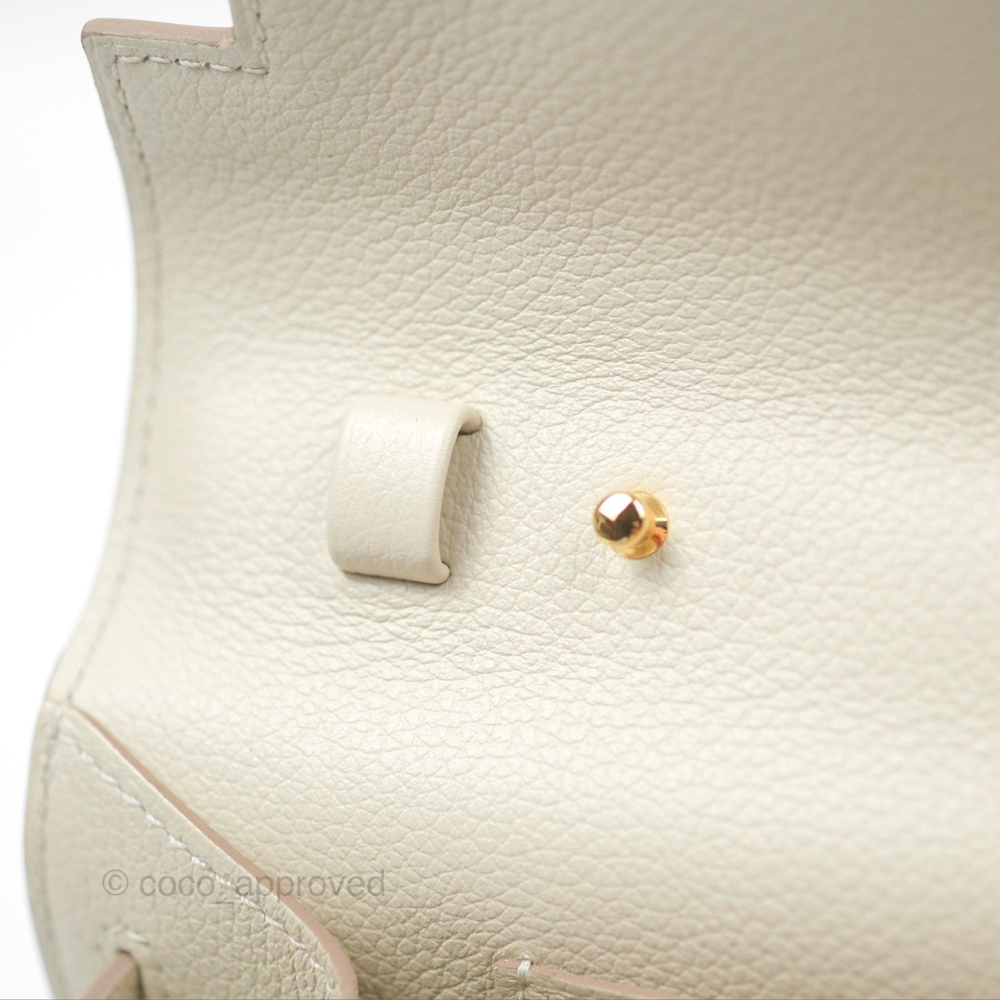 Hermès Kelly To Go Wallet Beton Evercolor Gold Hardware