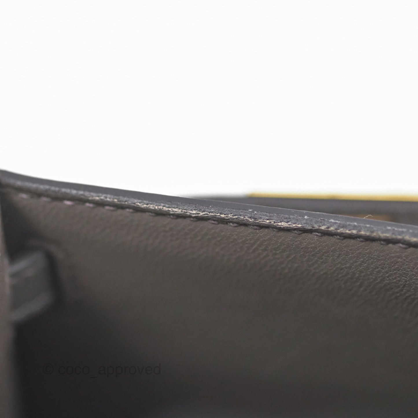 Hermès Mini Kelly II Gris Meyer 0L Epsom Gold Hardware