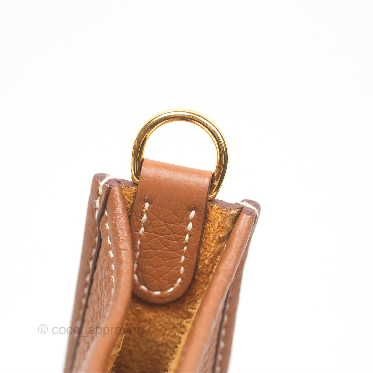 Hermès Mini Evelyne 16 Gold Clemence Gold Hardware