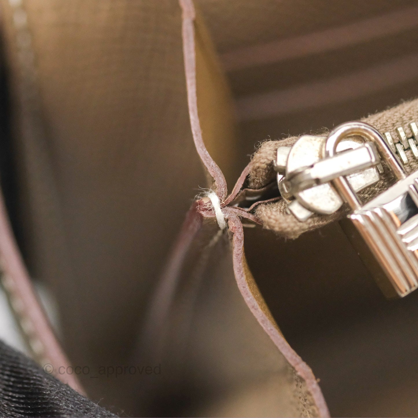 Hermès Kelly Wallet Etoupe Epsom Palladium Hardware